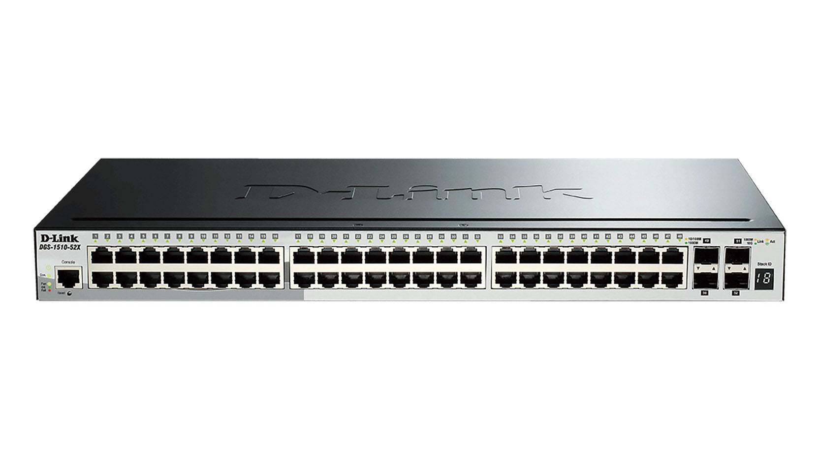 D-Link DGS-1510-52X/E - Switch 48 ports Gigabit + 4 SFP+ Level 2+