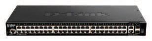 D-Link DGS-1520-52/E - Switch L3 48 ports Gigabit + 4 ports 10G SFP+, stackable 8 unités