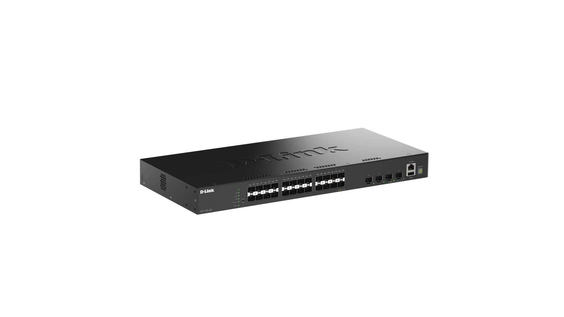 D-Link DGS-1530-28S/E - Switch L2+ 24 ports Gigabit + 4 SFP+ 10 GbE manageable