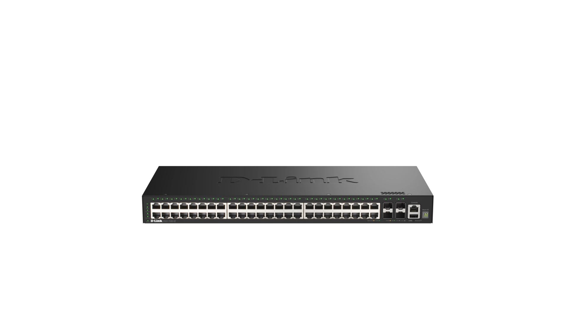D-Link DGS-1530-52/E - Switch manageable L2+ 48 ports Gigabit + 4 SFP+ 10 GbE