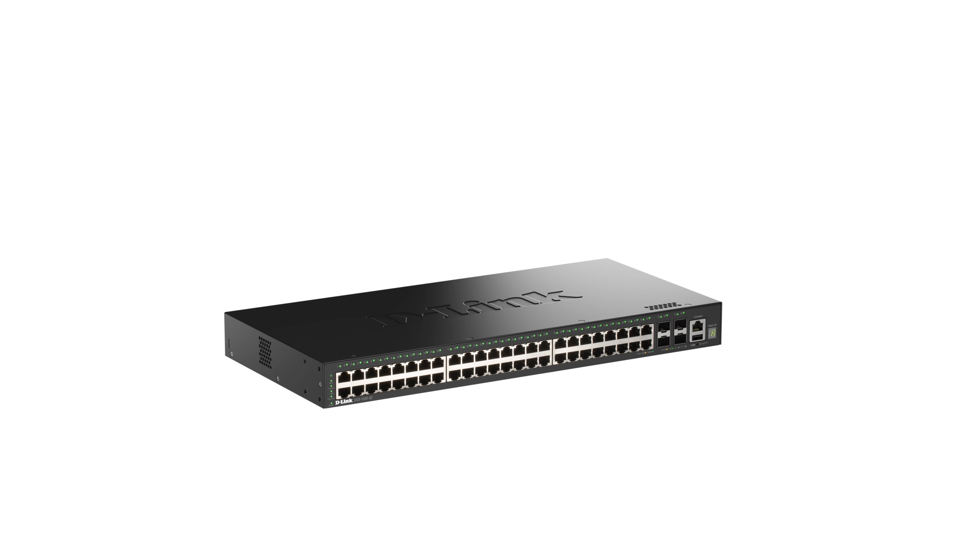 D-Link DGS-1530-52/E - Switch manageable L2+ 48 ports Gigabit + 4 SFP+ 10 GbE