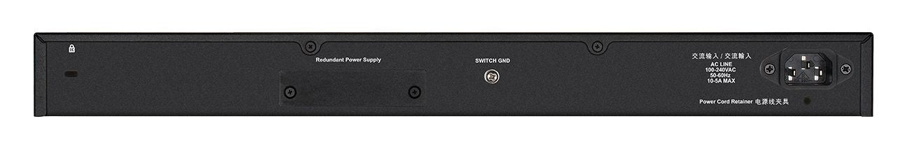D-Link DGS-3130-30PS/E - Switch manageable L3 24 ports PoE/PoE+ 370W + 2x10GBASE-T et 4xSFP+