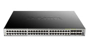 D-Link DGS-3630-52PC/SI/E - Switch L3 48 ports Gigabit PoE/PoE+ avec 4 ports 10GE SFP+