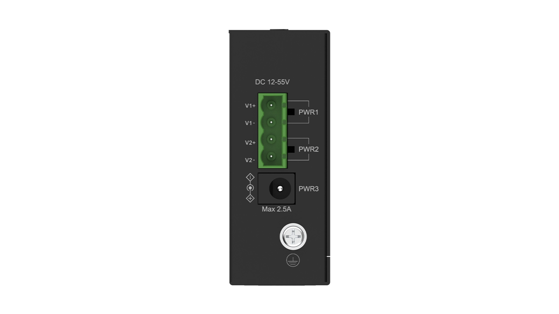 D-Link DIS-100E-05 - Switch industriel 5 ports 10/100 avec 2 ports SFP, rail-DIN