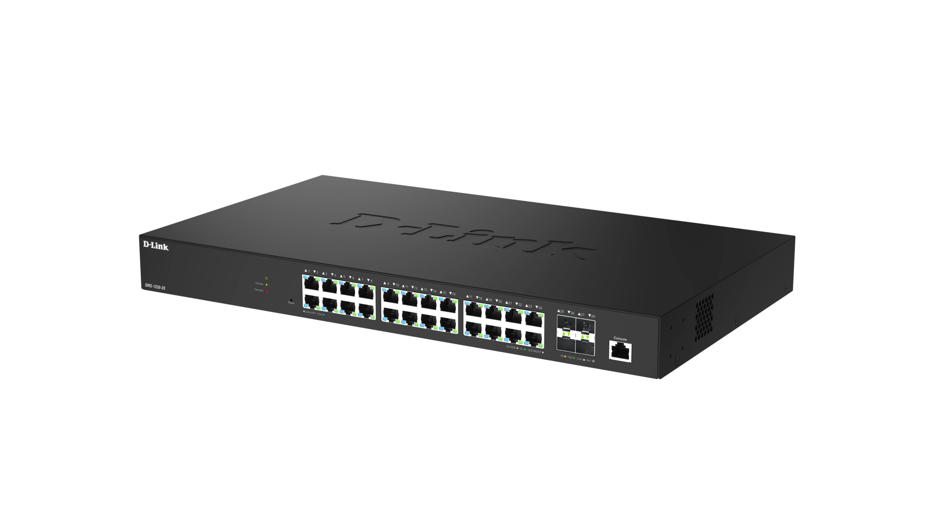 D-Link DMS-1250-28/E - Switch manageable L2+ 24 ports 2,5 GbE + 4 ports 10 GbE SFP+