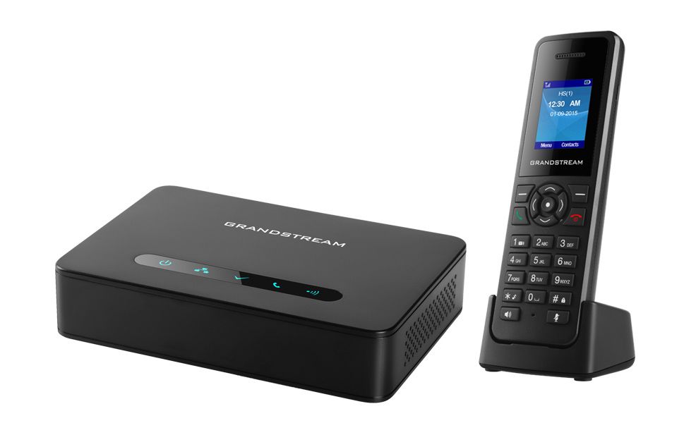 Grandstream Base DECT DP750 + Combine DP720 Combine + base, Écran Couleur