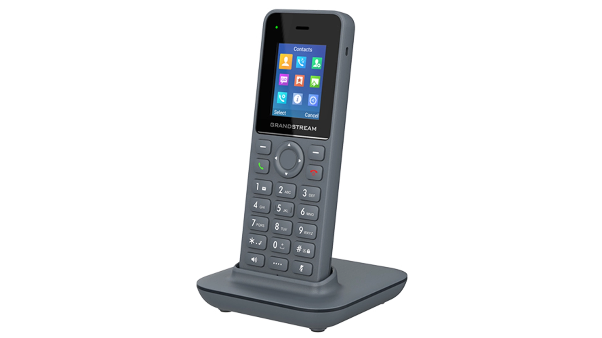 Grandstream Base DECT DP755 + Combine DP725 Combine + base, Écran Couleur