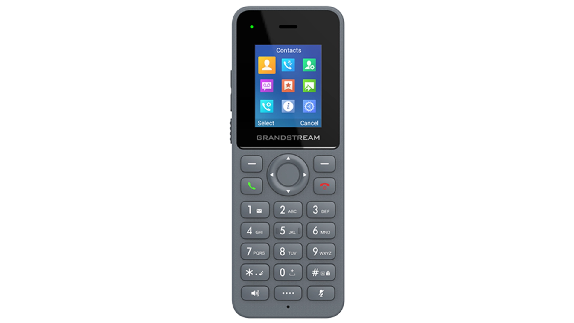 Grandstream DP725 Poste IP DECT - 20 Comptes SIP Lcd 1,8' Combine seul, Écran Couleur
