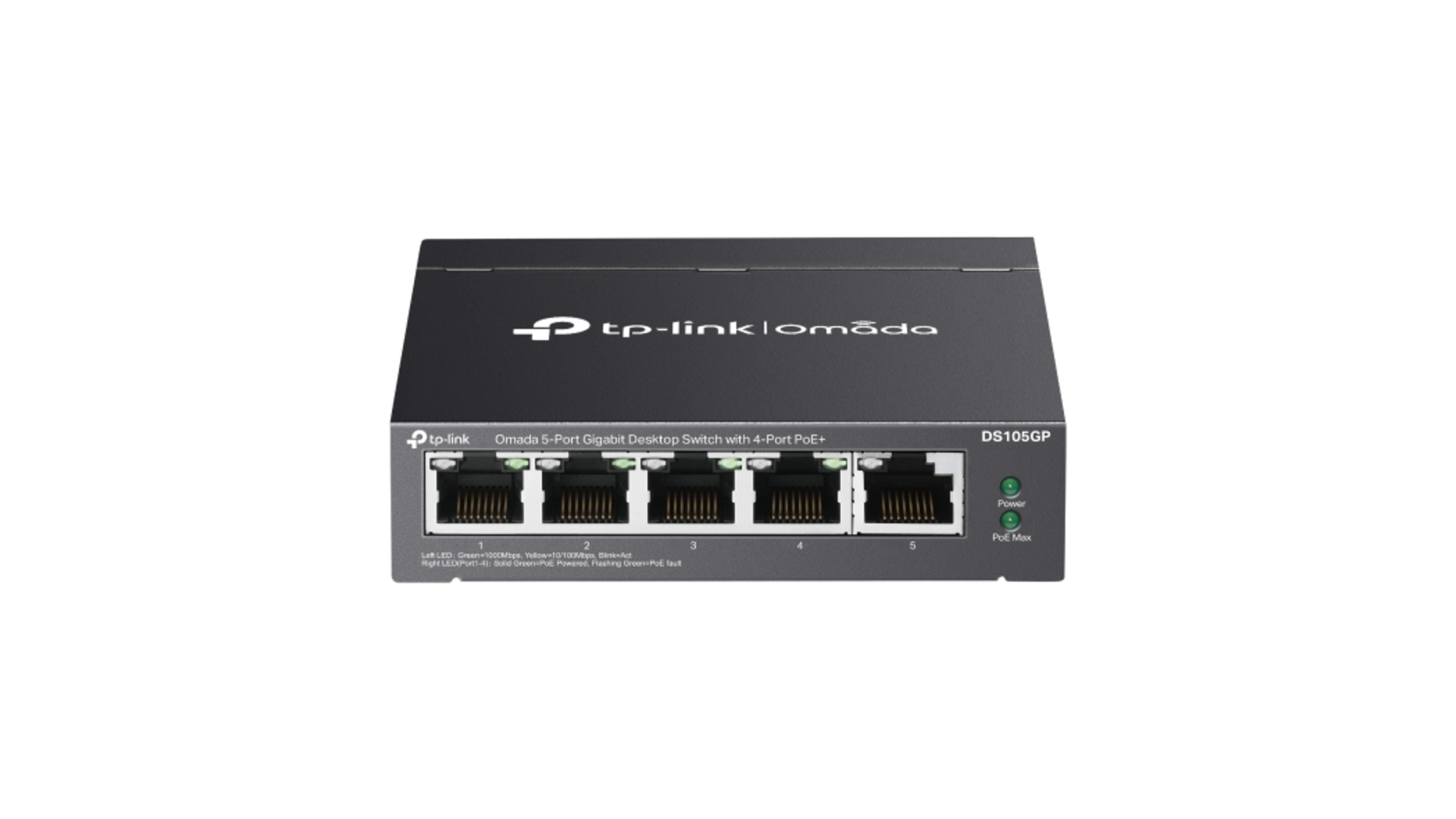 TP-Link DS105GP - Switch 5 ports Gigabit PoE+ Omada
