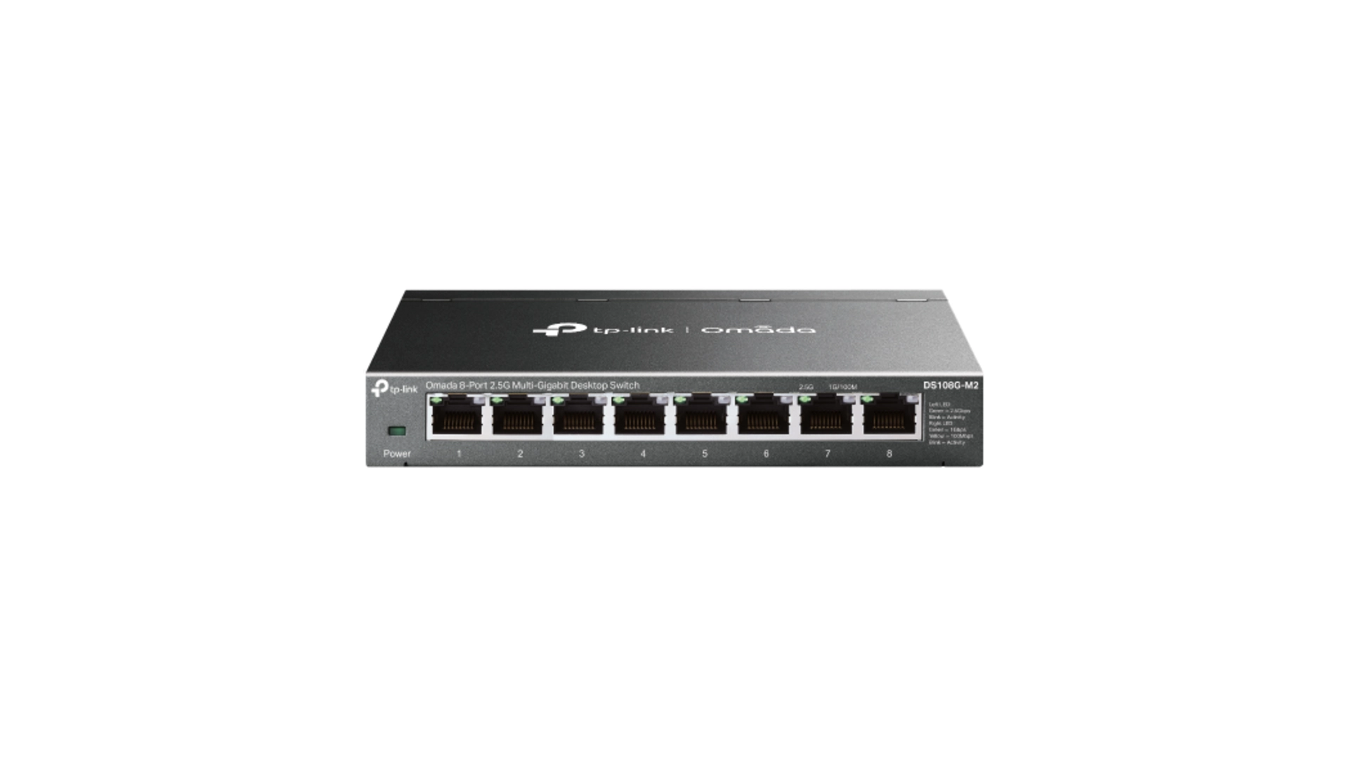 TP-Link DS108G-M2 - Switch 8 ports 2.5G Omada