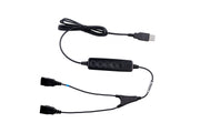Axtel - Cordon formation Y USB-A avec sourdine - AXC-USB-Y