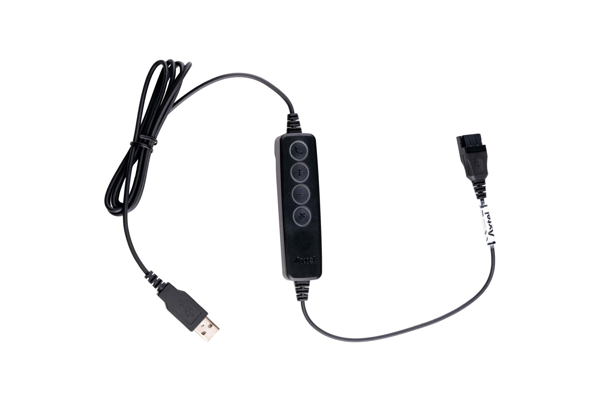 Axtel - Cordon USB-A A80 QD/USB-A avec contrôles - AXC-USB-A80