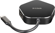 D-Link DUB-M420 - Hub USB-C 4-en-1 HDMI et chargement 60W