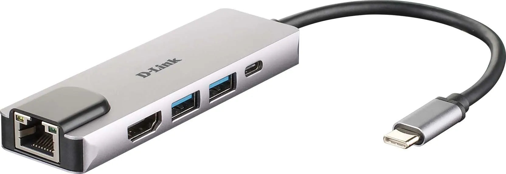 D-Link DUB-M520 - HUB USB-C 5-en-1 avec HDMI et chargement 60W