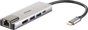 D-Link DUB-M520 - HUB USB-C 5-en-1 avec HDMI et chargement 60W