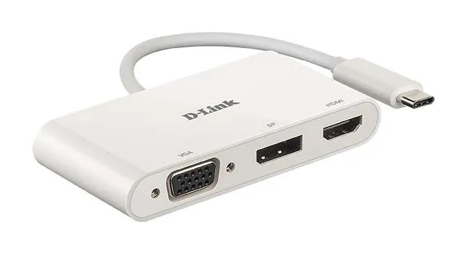 D-Link DUB-V310 - Adaptateur USB-C 3-en-1 HDMI/VGA/DisplayPort