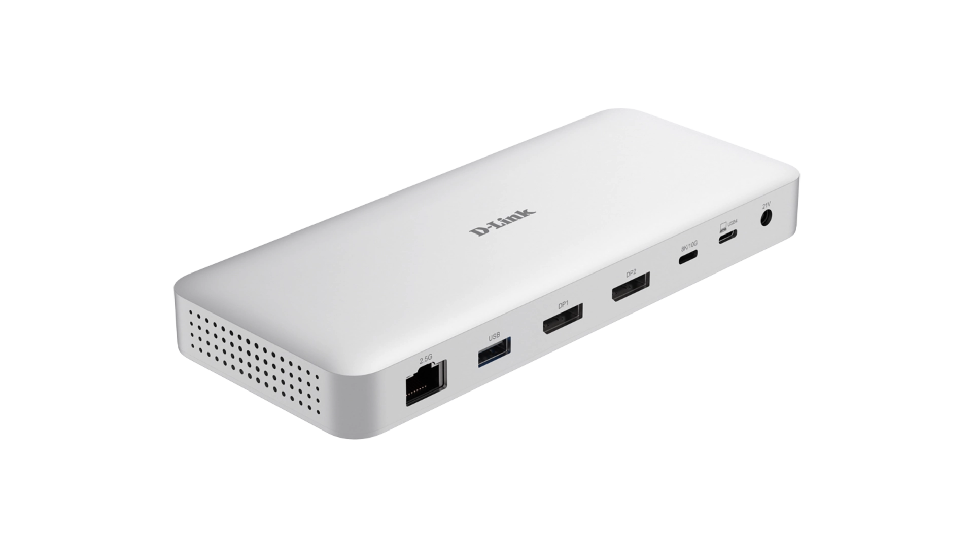 D-Link DUF-901/E - Hub USB-C 4.0 9-en-1 avec 3 USB-C, 2 USB-A, 2 DisplayPort et RJ45