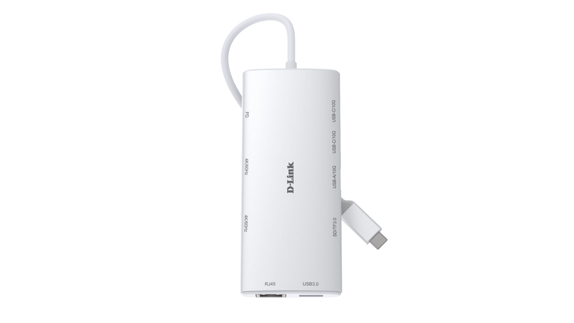 D-Link DUP-A01 - Hub USB-C 10-en-1 avec 2 HDMI 4K, 2 USB-C, USB-A, RJ45, lecteur SD et charge 100W