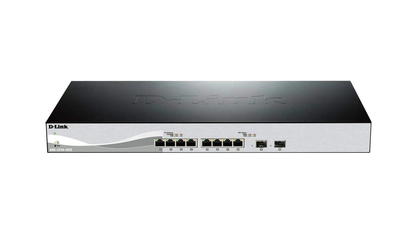 D-Link DXS-1210-10TS/E - Switch Smart 8 ports 10G cuivre + 2 SFP+ L2+