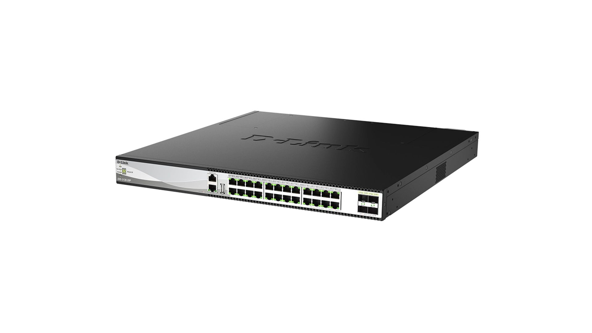 D-Link DXS-3130-28P/E - Switch L3 manageable 24 ports 10Gb PoE 790W + 4 ports SFP28