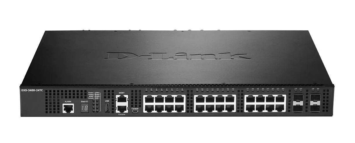 D-Link DXS-3400-24TC - Switch 20 ports 10G Base-T + 4 combo SFP+ manageable L2+/L3