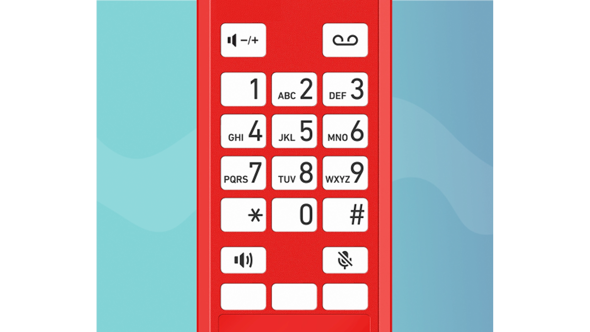 Snom E303 - Téléphone d'urgence rouge PoE avec 3 touches programmables