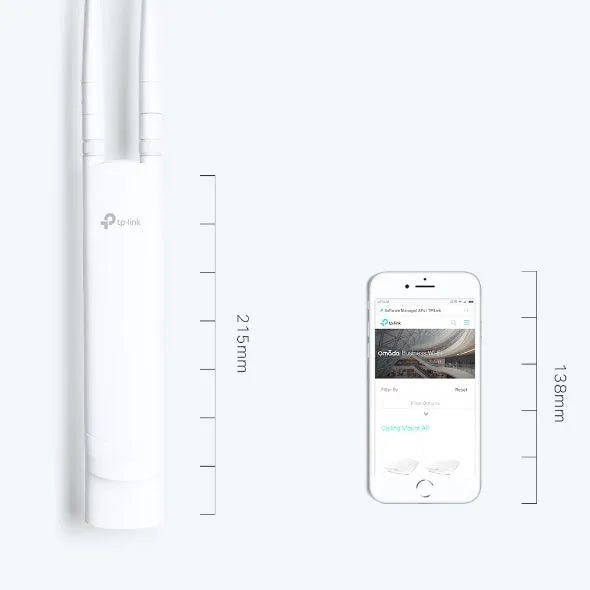 TP-Link EAP110-OUTDOOR - Borne WiFi N300 IP65 Omada