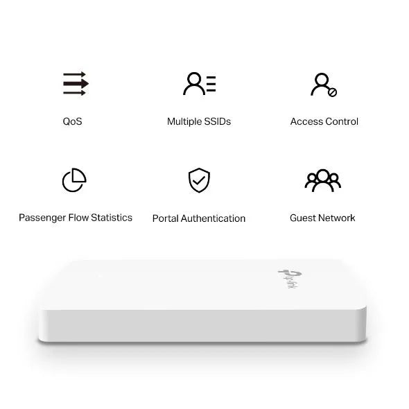 TP-Link EAP235-WALL - Borne WiFi AC1200 mural Omada