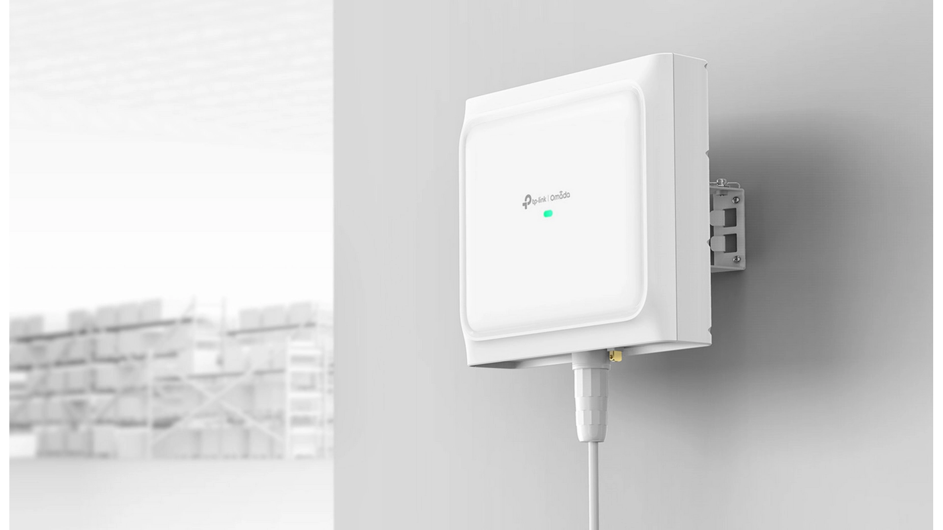 TP-Link EAP650-D30-OUT - Borne WiFi 6 AX3000 intérieur/extérieur Omada PoE