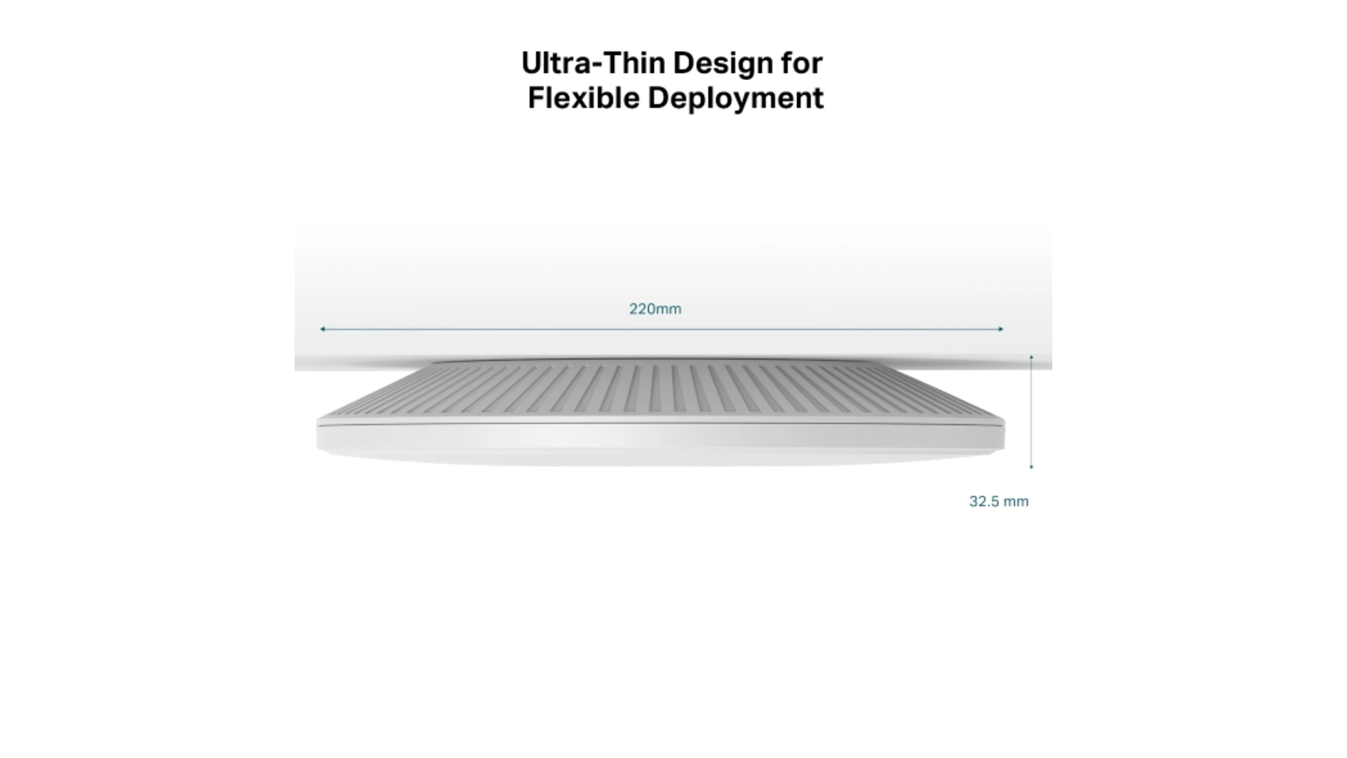 TP-Link EAP773 - Borne WiFi 7 BE11000 plafonnier tri-bande 1x port 10G