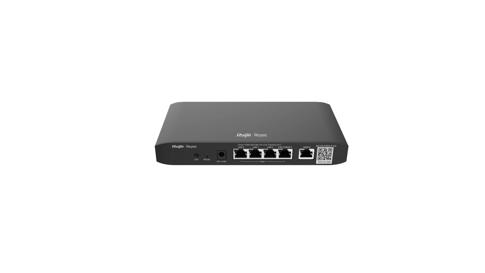Reyee EG105G-V3 - Routeur 5 ports Gigabit SD-WAN cloud managé