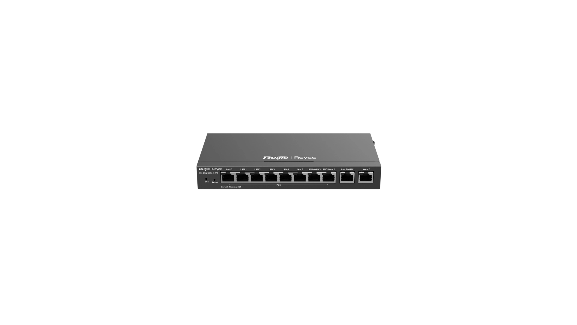 Reyee EG210G-P-V3 - Gateway Gigabit managée Cloud 10 ports PoE/PoE+