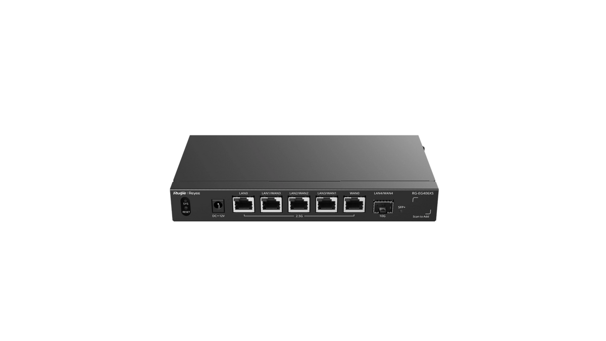 Reyee EG406XS | Routeur 6 ports Multi Giga Cloud – Price Télécom
