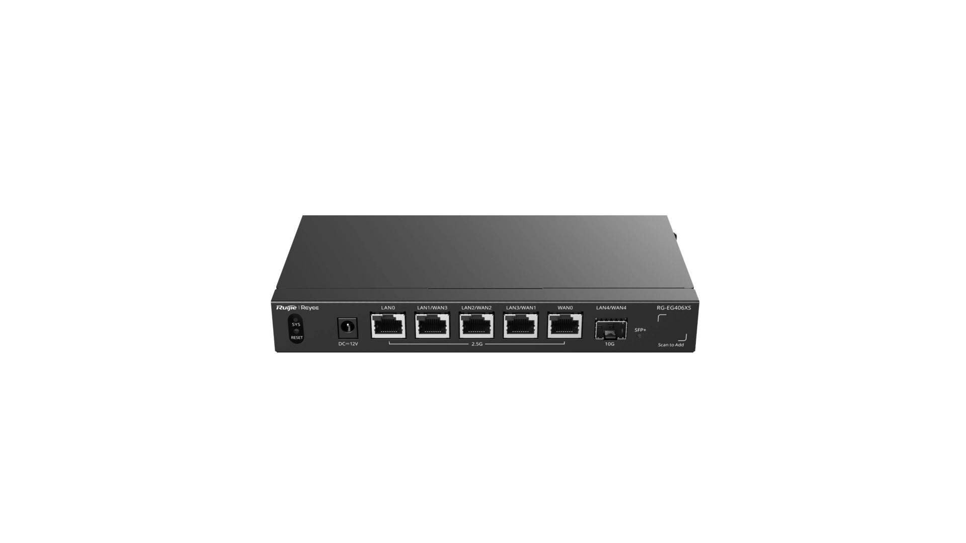 Reyee EG406XS - Routeur 6 ports Multi Giga Cloud Managed 5x 2.5G + SFP+