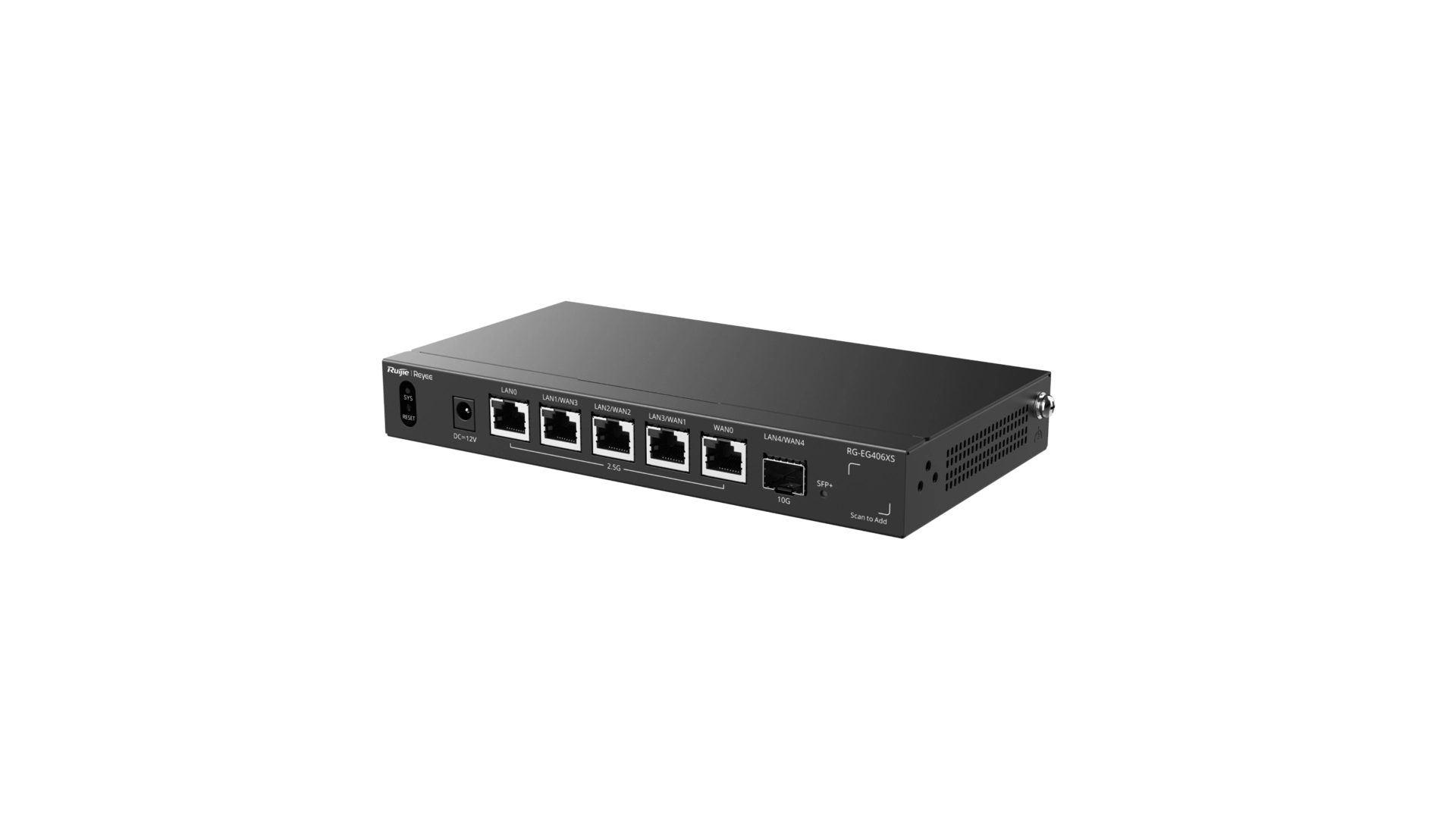 Reyee EG406XS - Routeur 6 ports Multi Giga Cloud Managed 5x 2.5G + SFP+
