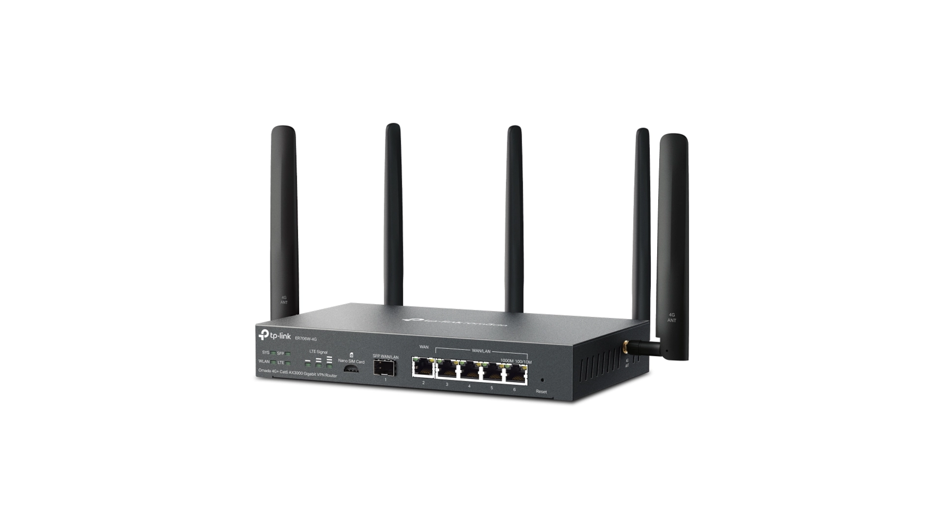 TP-Link ER706W-4G - Routeur VPN AX3000 4G+ Omada Firewall 4 ports