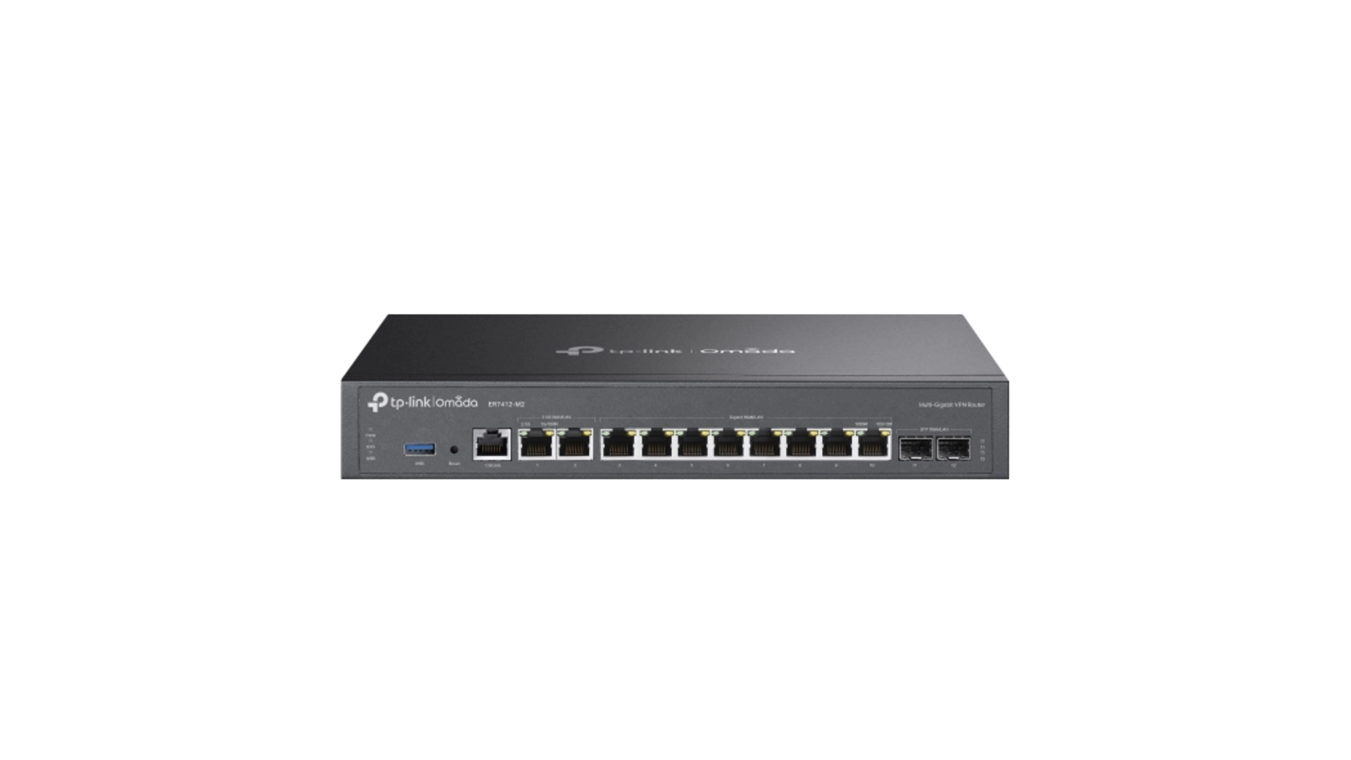 TP-Link ER7412-M2 - Routeur VPN Gigabit 8 ports + 2 SFP Omada