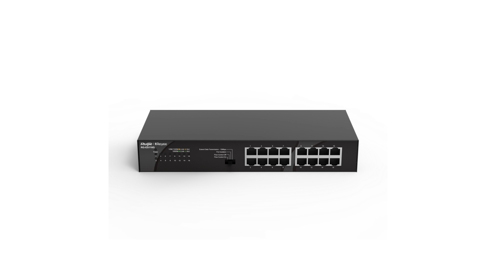 Reyee ES116G - Switch 16 ports Gigabit bureau
