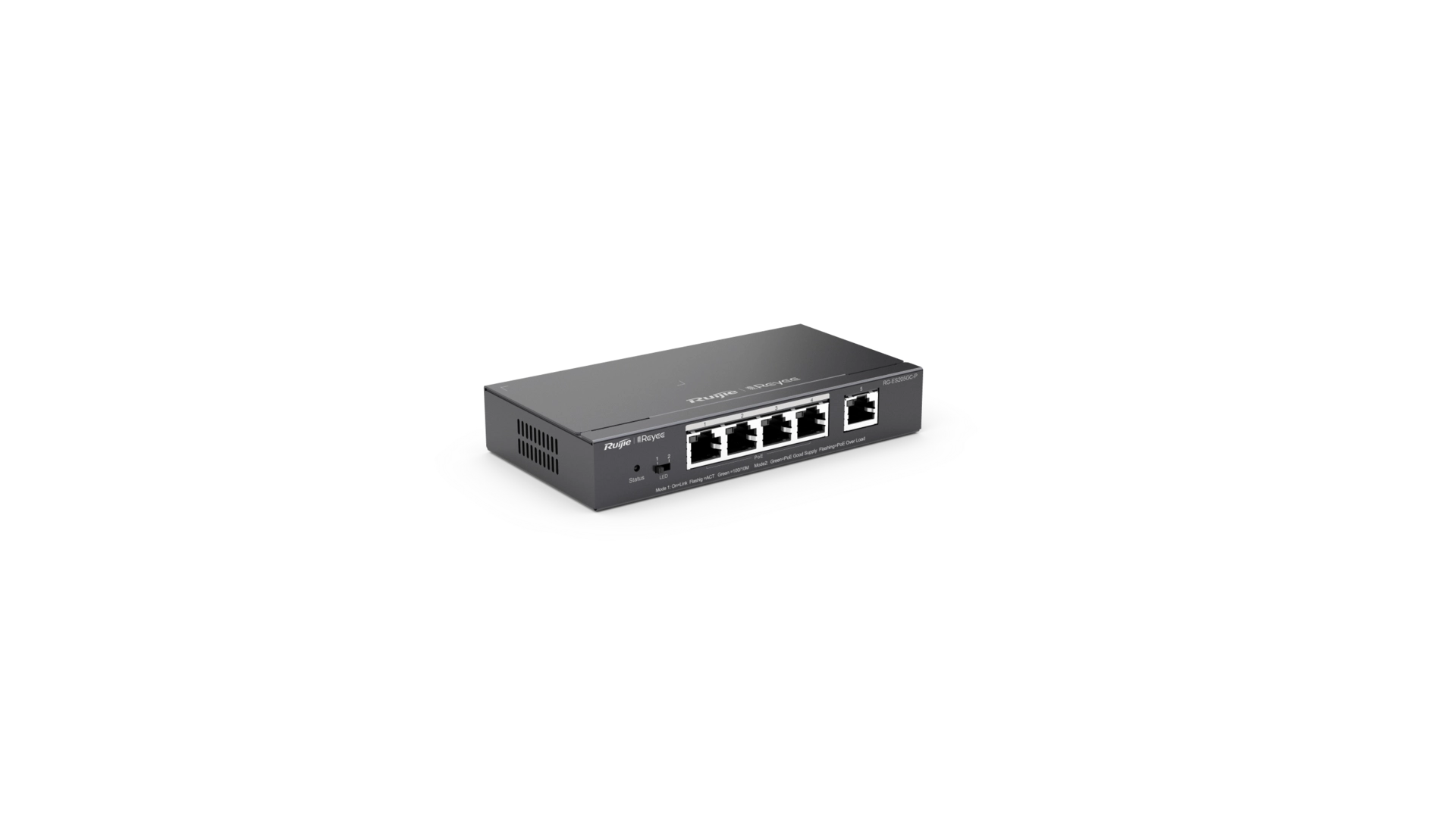 Reyee ES205GC-P - Switch 5 ports Gigabit PoE manageable