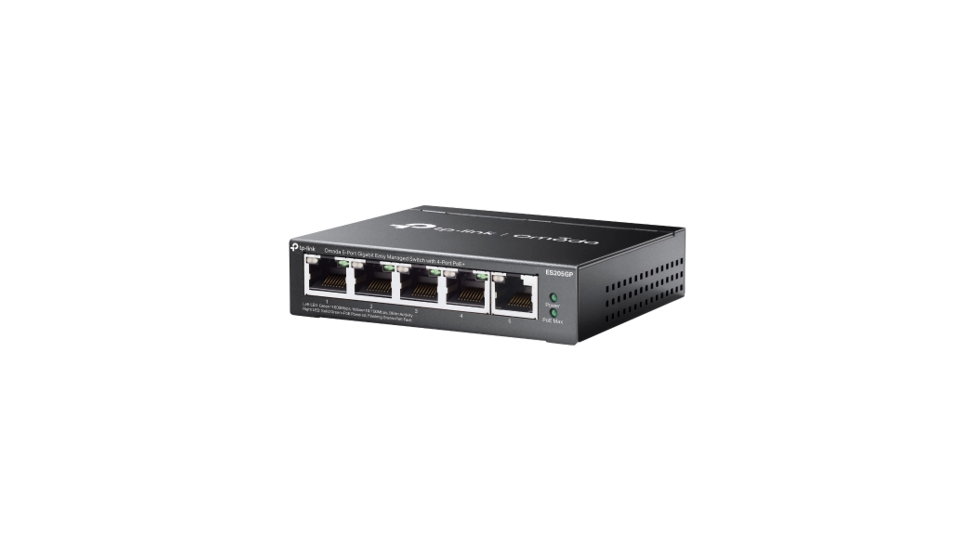 TP-Link ES205GP - Switch 5 ports Gigabit 4 PoE+ Omada manageable