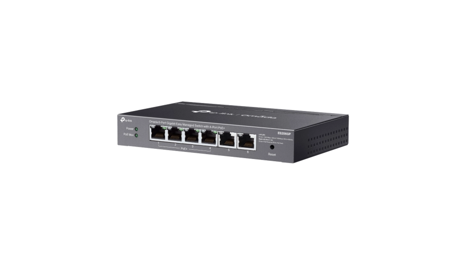 TP-Link ES206GP - Switch 6 ports Gigabit 4 PoE+ 65W Omada
