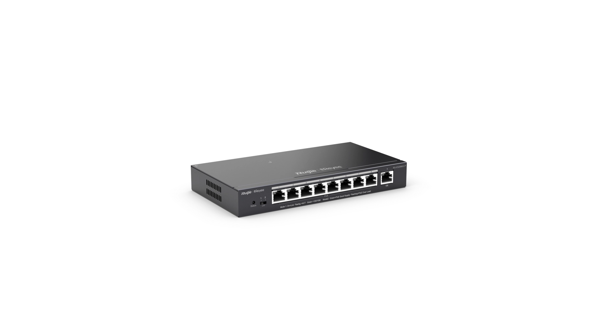Reyee ES209GC-P - Switch 9 ports Gigabit PoE+ 120W manageable L2