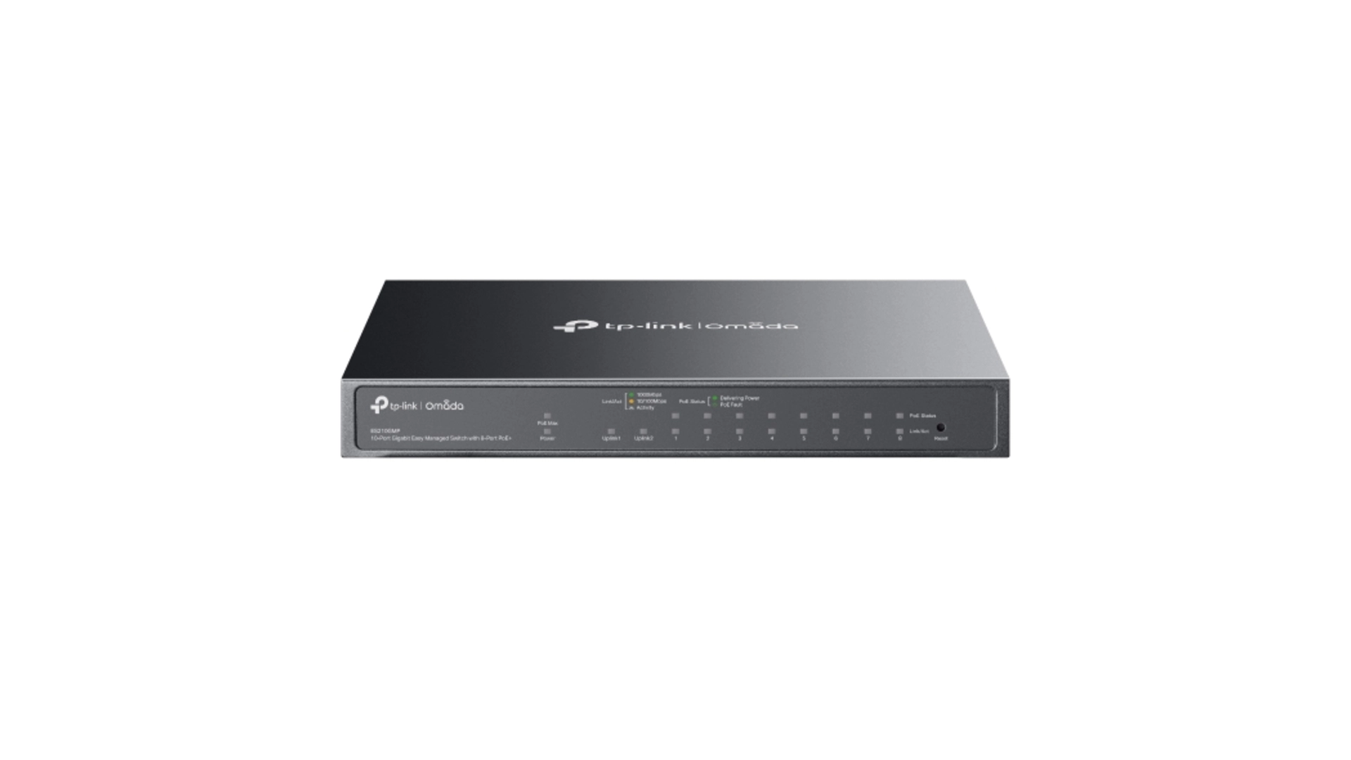 TP-Link ES210GMP - Switch 10 ports Gigabit PoE+ Omada L2