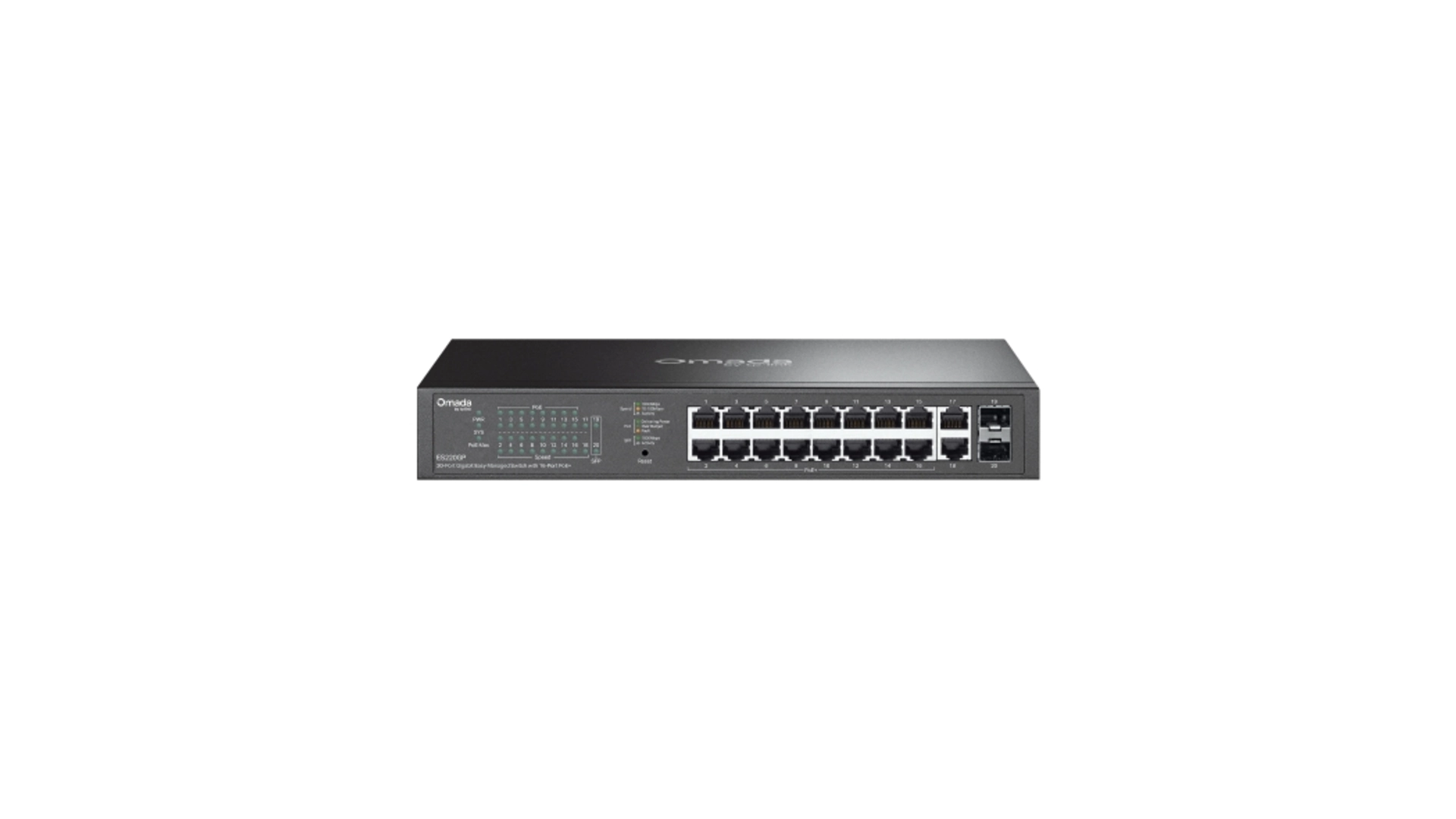 TP-Link ES220GP - Switch 20 ports Gigabit 16 PoE+ Omada