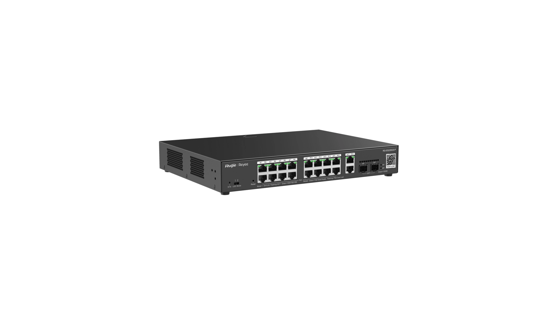 Reyee ES220GS-P - Switch 20 ports Gigabit PoE+ L2 manageable