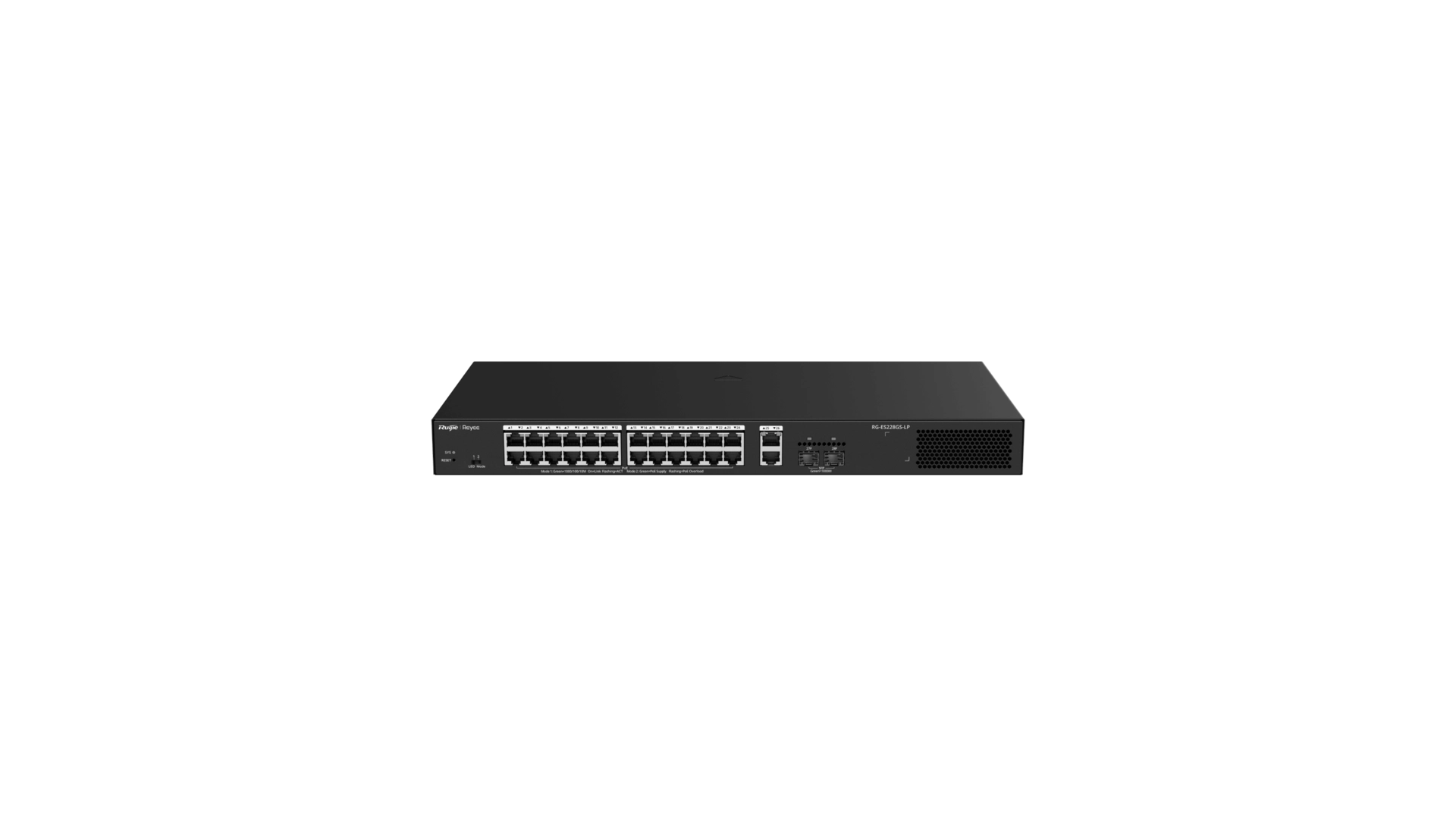 Reyee ES228GS-LP - Switch 24 ports PoE+ Gigabit L2 Reyee Cloud