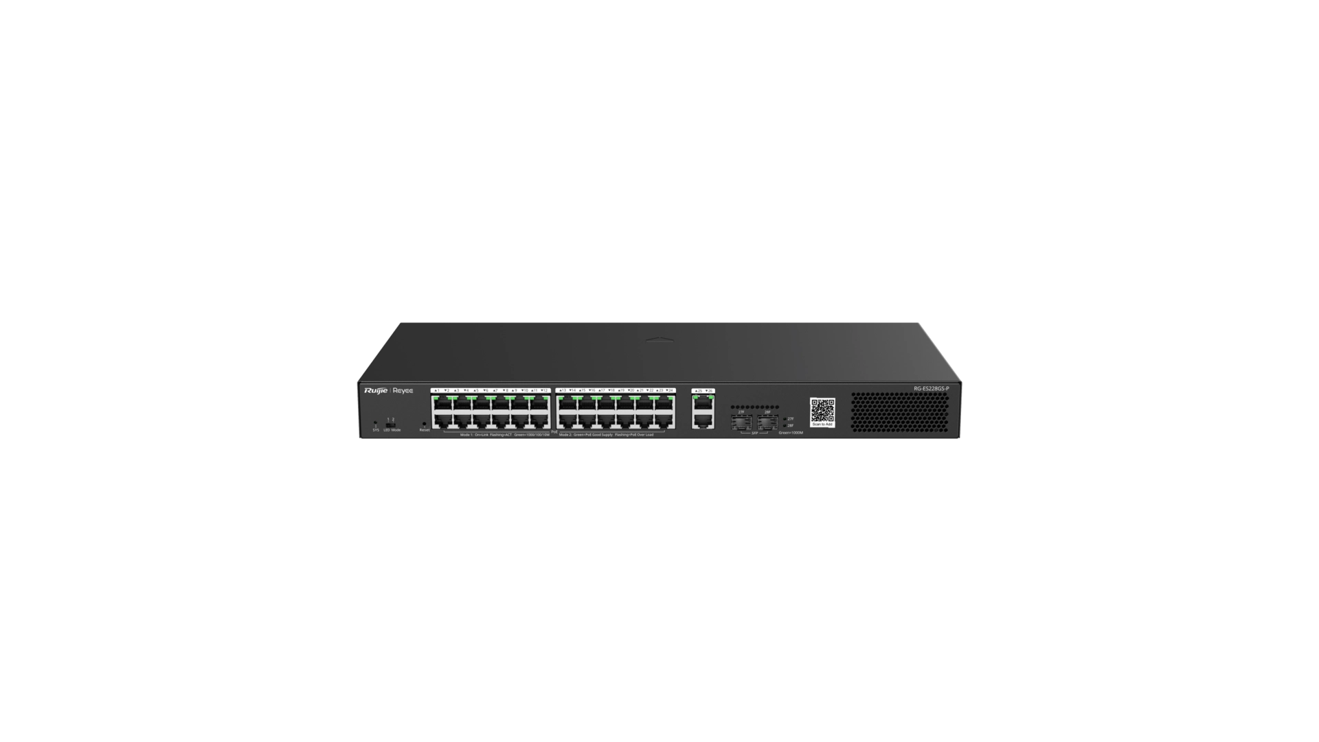 Reyee ES228GS-P - Switch 28 ports Gigabit PoE L2 manageable