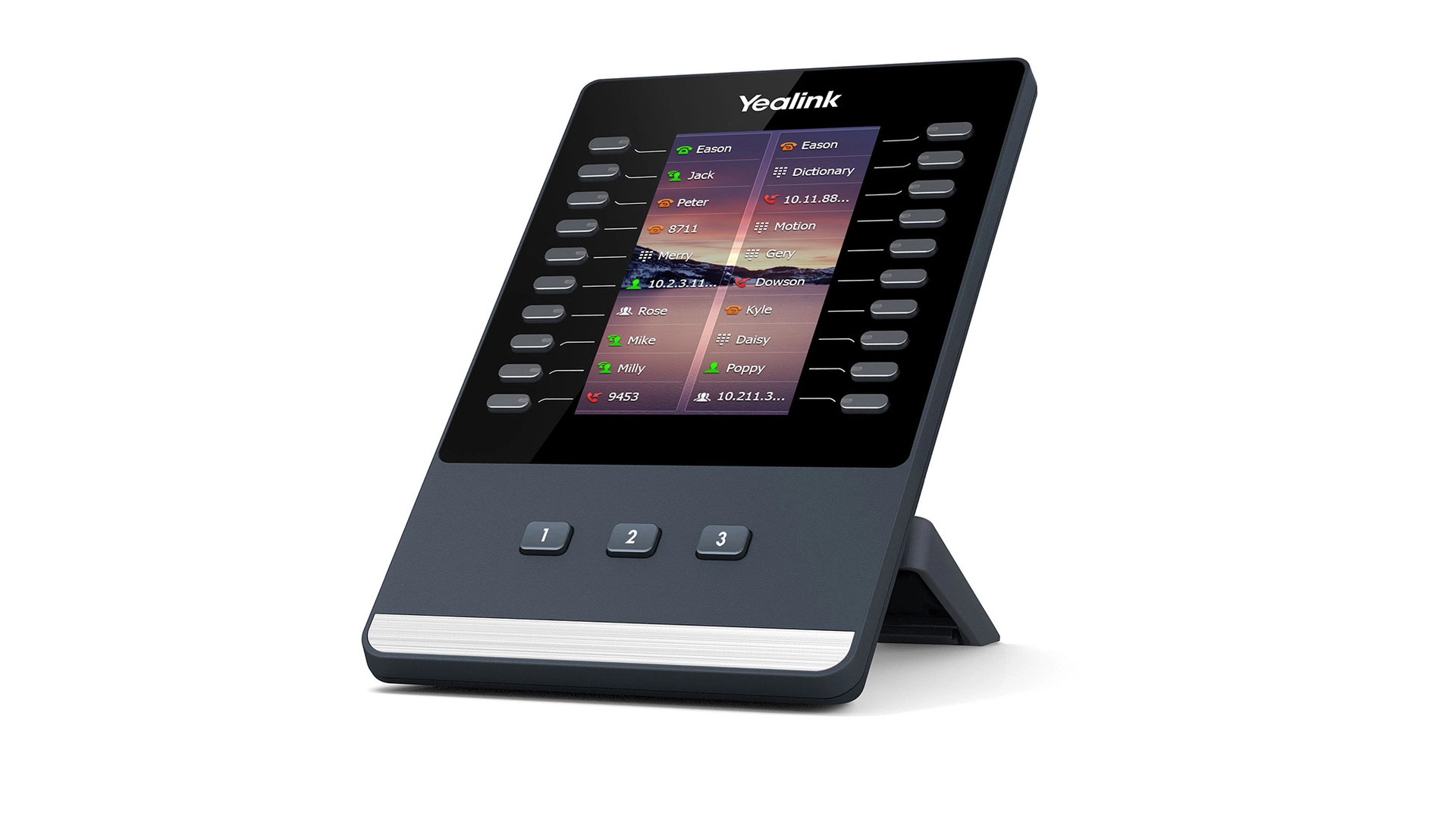 Yealink EXP43 - Extension 20 touches LCD keypad