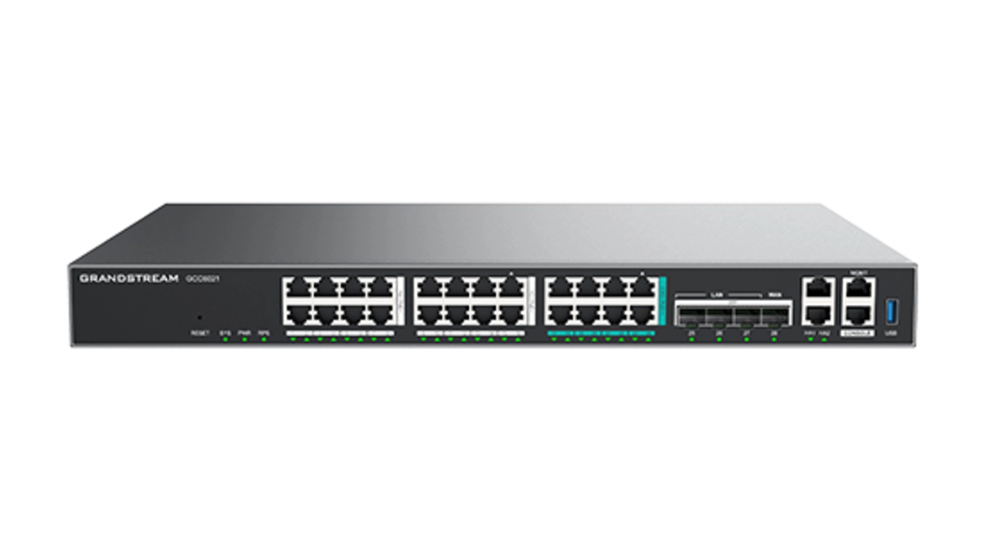 Grandstream GCC6021 Routeur VPN Firewall Switch Et IPBX 24 ports LAN, VPN
