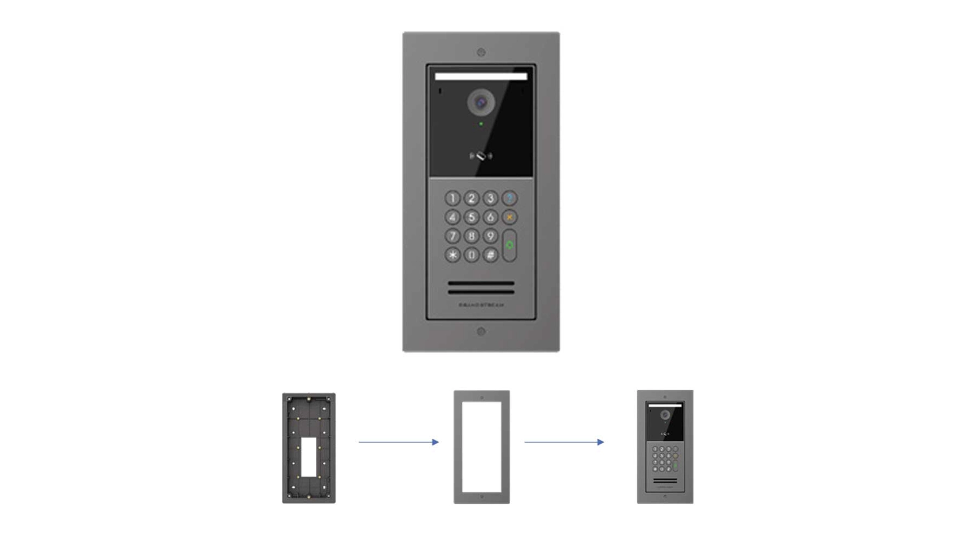 Grandstream GDS372X FLUSH-MOUNTI Kit De Montage Encastre GDS372X